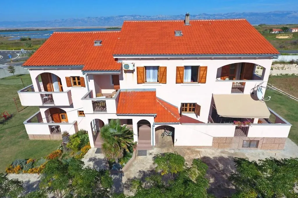 Apartment In Privlaka With Sea View, Balcony, Air Conditioning, Wifi 3598-2