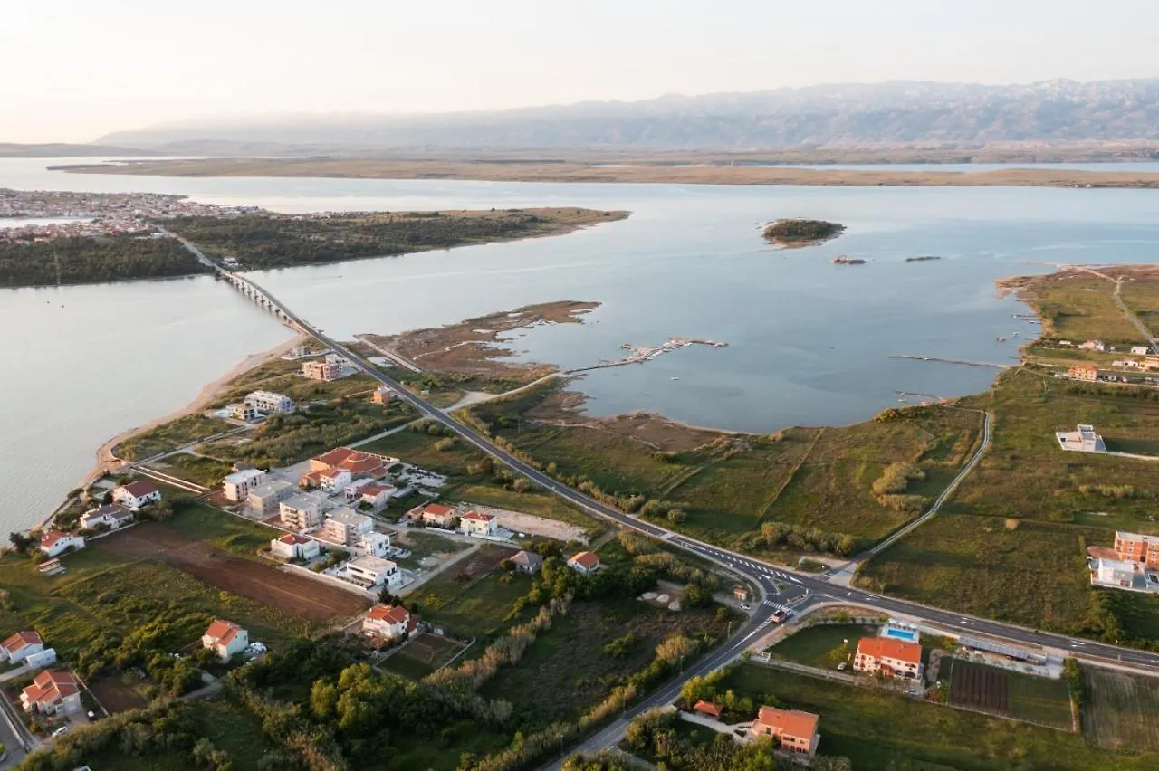 Apartment In Privlaka With Sea View, Balcony, Air Conditioning, Wifi 3598-2